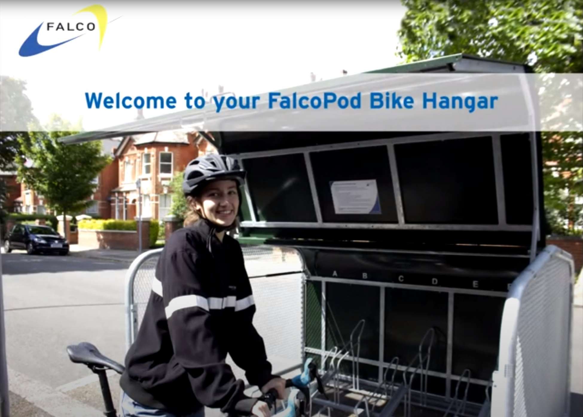 FalcoPod Bike Hangar
